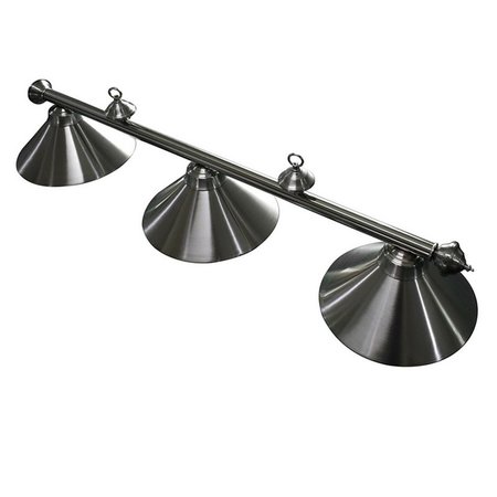 CARMELLI Carmelli NG2577 Soft Brushed Stainless Steel 3-Shade Billiard Light bg2577